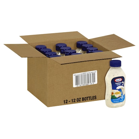 Kraft Kraft Tartar Sauce 12 oz. Squeeze Bottle, PK12 02689